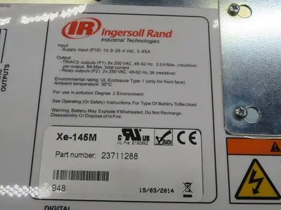 Used INGERSOLL RAND XE-145M 23711288 Automation Control (HMI) Texas US | Aucto #1308407