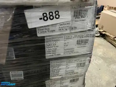 Pallet of Mixed Vinyl Flooring