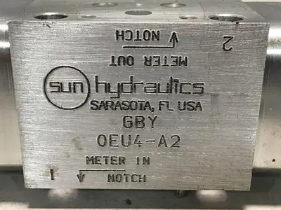 USED SUN HYDRAULICS GBY-0EU4-A2
