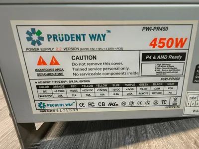 PRUDENT WAY PWI-PR450 Switching Mode Power Supplies | ESS Industrial Equipment Sales (4)