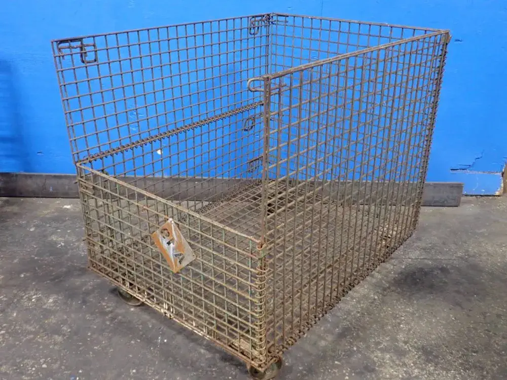 46" X 36" X 36" Collapsible Wire Basket