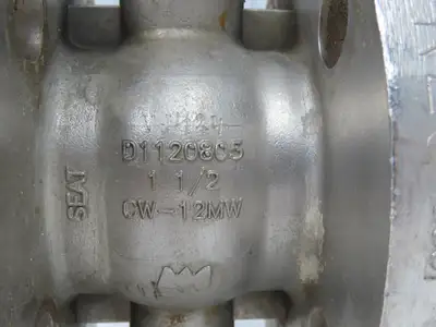 Warren Controls 1.5" CW-12MW  Ball Valve Flanged w/Pneumatic Actuator