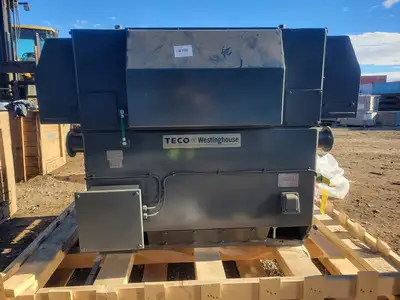 900 hp, 2300 volts, 3570 rpm, Electric Motor Type AMCA-UZ