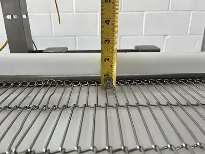 3'L Wire Mesh Conveyor