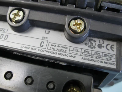 USED Allen-Bradley 509-AOD