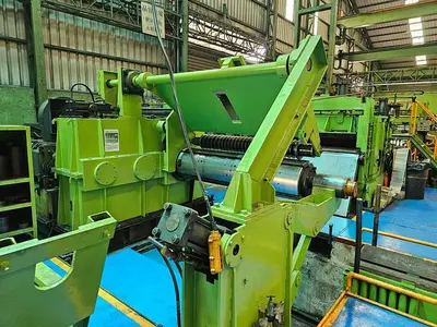 60" x 0.135" x 44,000 Lbs. Slitting Line