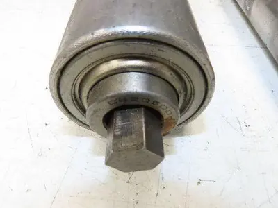 Hytrol 2.5" Snub Idler Roller 18" Hytrol Conveyor 15"BF 11/16" Hex Lot of 2