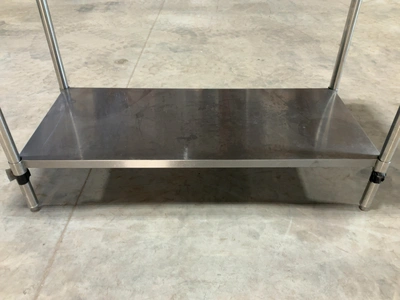 Used SAUBER SELECT PA8360 STAINLESS STEEL COMMERCIAL WORK TABLE 60” Food Prep Tables Michigan US | Miedema Asset Management Group #1580088
