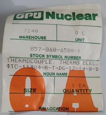 USED THERMO ELECTRIC TC-11484-R-T-DG-12-14-B-D