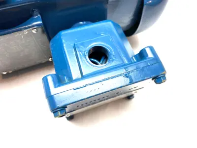 USED BALDOR EXPLOSION POOF ELECTRIC MOTOR 1/0.75HP 3450/2885RPM