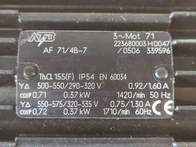 NEW ATB AF 71/4B-7