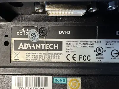 Advantech ITM-5115Touch Screen Panels - EACH - (BIN-1.3.4)