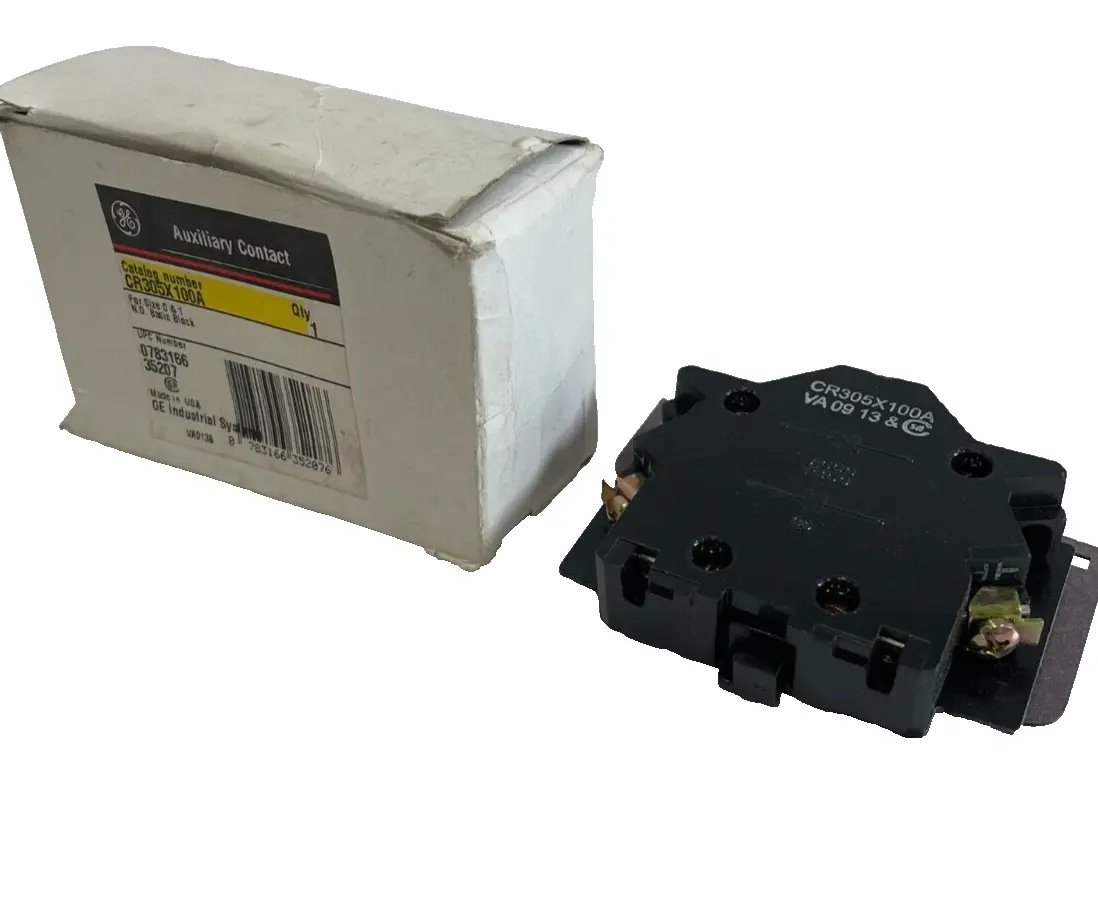 NEW GENERAL ELECTRIC CR305X100A AUXILIARY CONTACT
