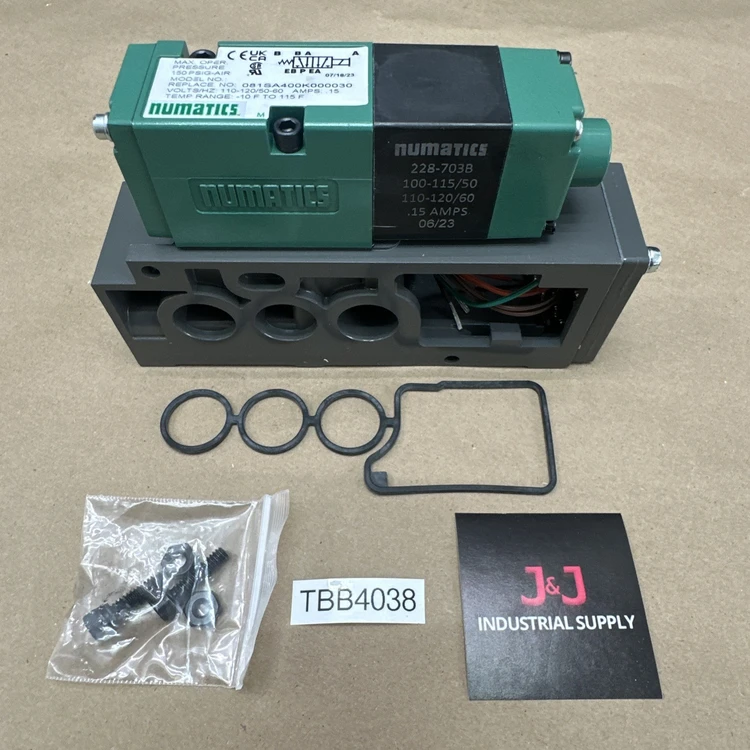 New | in-Stock Numatics 081SA400K000030 Valves/Fittings Indiana US | J&J Industrial Supply #866681