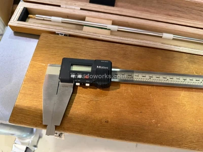 Used Mitutoyo 6677 Digital Calipers Illinois US | Meadoworks #1514497