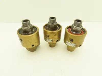 Deublin 257-098-135 Rotary Union 1"UNS RH x 1/2"NPT  Lot of 3  *Bad Bearings*