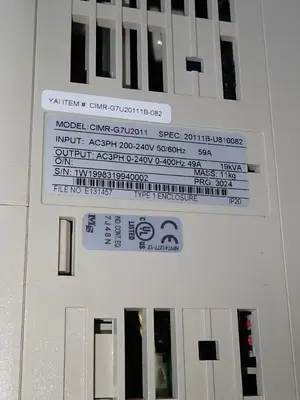 NEW YASKAWA CIMRG7U20111B082