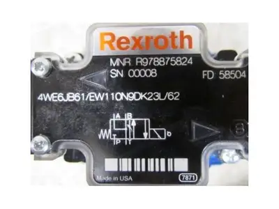Rexroth R978903768 4WEH16EB72/6EW110N9DK23L Valve NEW