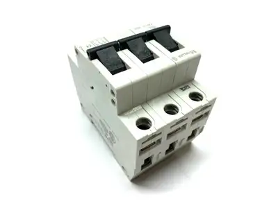 New | in-Stock MOELLER MINIATURE CIRCUIT BREAKER 3 POLE, 25A, 10KA Circuit Breakers | Maverick Industrial Sales #1108207