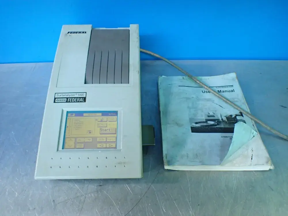 USED FEDERAL SURFANALYZER 5400