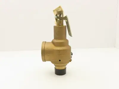 Kunkle Valve 6283HG01-KM Pressure Relief Valve Size 1-1/2" Male Set 37 PSI Brass