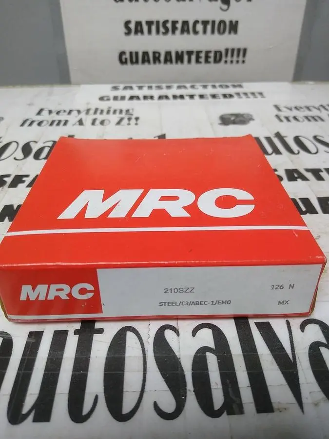 Used MRC 210SZZ Bearings | Surplus Asset Holdings #1188882