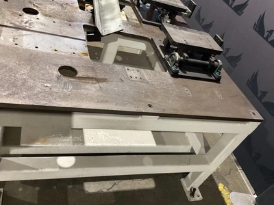 Used -- UNSPECIFIED -- Pneumatic Dual-Station Flip Fixture Table Robot Parts Michigan US | iGAM Industrial Marketplace #1494501