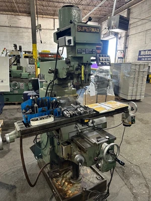 SUPERMAX YCM-16VA VERTICAL MILL