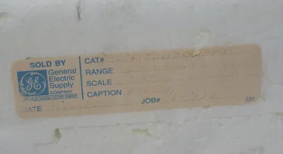 NEW GENERAL ELECTRIC 180183HEBY1APA METER 4-20MADC