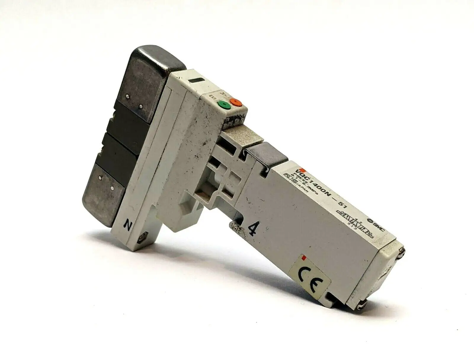 VQC1400N-5 | SMC 1 Double Solenoid Valve 5 Port - Used