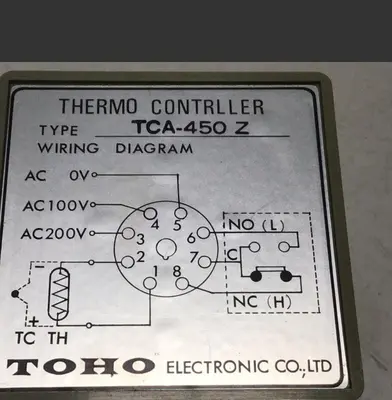 Used TOHO TCA-450Z Temperature Controls Michigan US | Ideal Machinery #600130