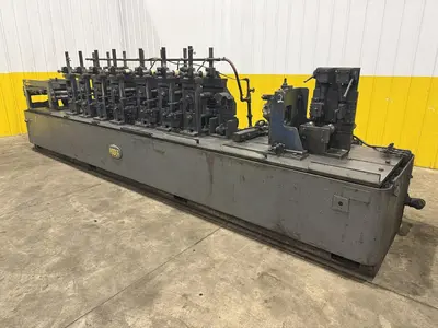 9 STAND x 2" YODER M2 ROLLFORMER, 6 STAND & 3 STAND BASE: YOBRO #24317