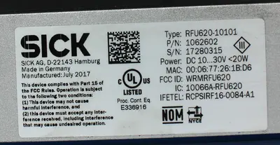 USED SICK RFU620-10101
