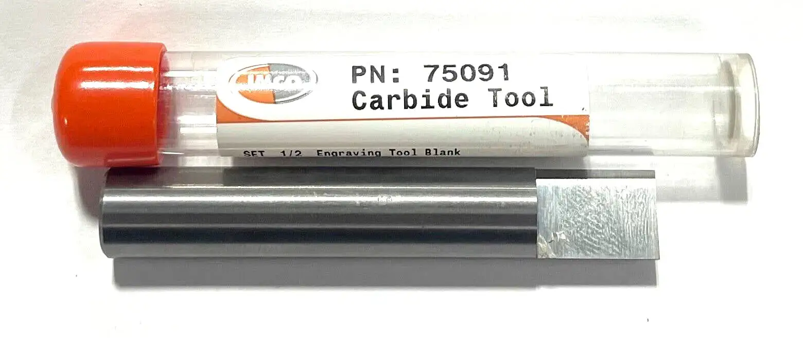 IMCO 1/2" x 5/8" x 3" Solid Carbide Engraving Tool Blank USA Made 75091