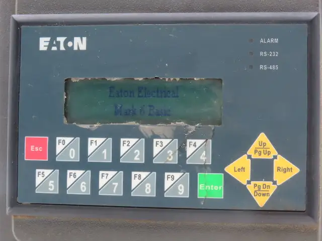Eaton ELC-GP02 Operator Interface Monitor Screen Display ELCGP0202