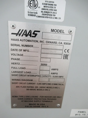 Used HAAS VF-5/50 Vertical Machining Centers Minnesota US | Machinesused.com #1503493