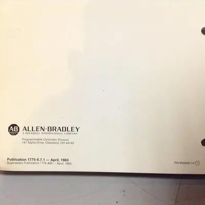 USED ALLEN BRADLEY 1775-6.7.1