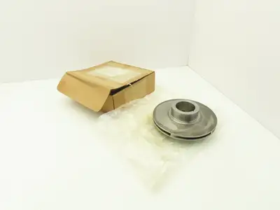 Centrifugal Pump Impeller 60mm Keyed Bore 203mm OD Steel