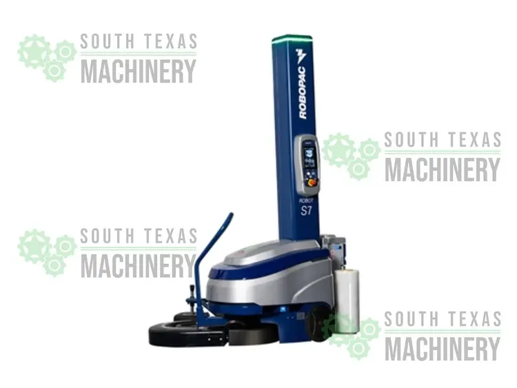 New | in-Stock 2025 ROBOPAC S7 AUTOMATIC STRETCH WRAP MACHINE Stretch Wrappers Texas US | South Texas Machinery #440360