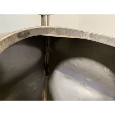 Used 1000 Liter (35 cu. Ft) IBC Matcon Stainless Steel Portable Tote Bin