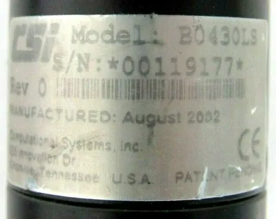 USED CSI 2120A RBM CONSULTANT B2120A1 (PARTS ONLY)
