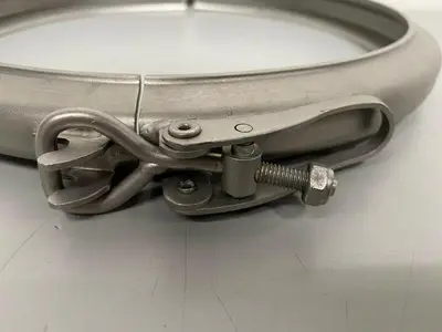Stainless Steel Heavy Duty Double Pin 10" Clamp