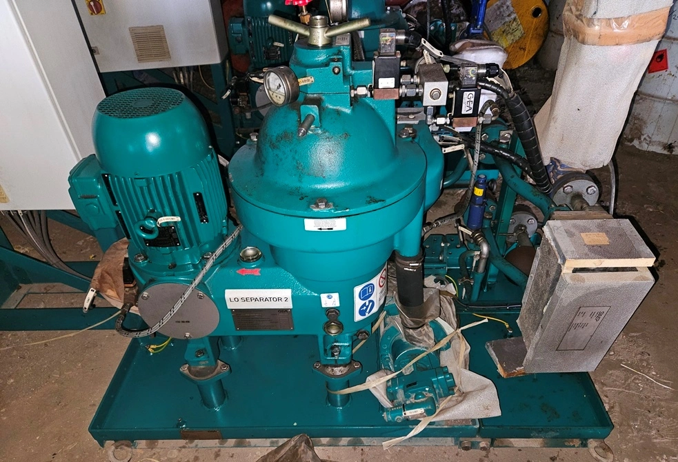 (2) Westfalia OSD 6-0196-067/6 fuel oil purifiers, SS.