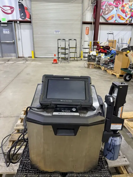 Used 1900 KEYENCE MK-G1000 Ink Jet Printers California US | Revelation Machinery #402499