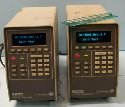 QTY. 2. O.I. ANALYTICAL 5200 DETECTOR CONTROLLERS,...