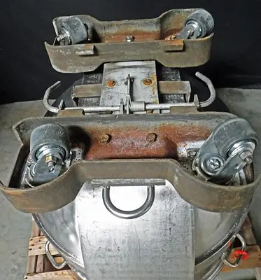 USED AMF GLENN 74-36 MIXER, 340 QUART WITH BOWL GUARD, FLAT BEATER AND TWO BOWLS
