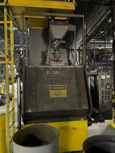 Used 2012 DELONG SUPER 7 Tumble Shot Blaster (Tumblast) Pennsylvania US | Shot Blasting Equipment #235499