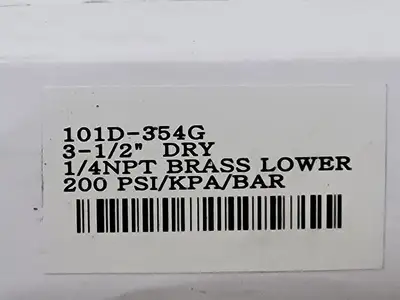 NEW PIC GAUGES 101D-354G