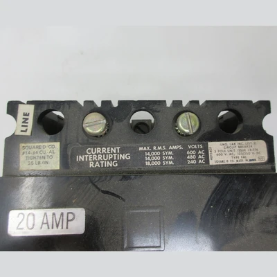 Square D FAL 20 Amp Breaker