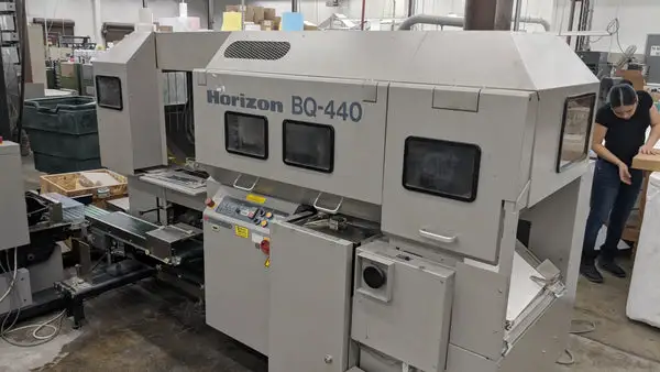 Used HORIZON _UNKNOWN_ Perfect Binders New Jersey US | Holland Graphic Equipment USA #550020